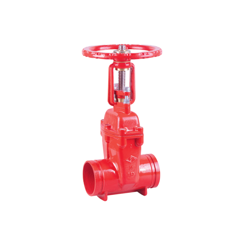 BS GROOVE RESILIENT OS&Y GATE VALVE # XZ81X