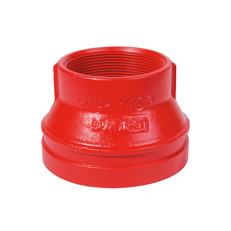 DI GROOVED FITTINGS-GROOVED CONCENTRIC REDUCER WITH FEMALE THREAD#240N