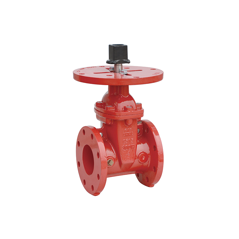 AWWA FLANGED RESILIENT NRS GATE VALVE WITH POST FLANGE, FIG# TZ45XC83R-2 