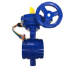 AUSTRALIAN STANDARD GROOVED BUTTERFLY VALVE WITHTAMPER SWITCH, FIG# XD381X