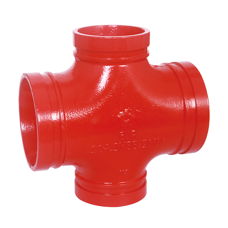 DI GROOVED FITTINGS- REDUCING CROSS,FIG#CR