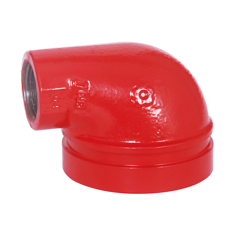 DI GROOVED FITTINGS-90°END-ALL ELBOW,FIG#EE
