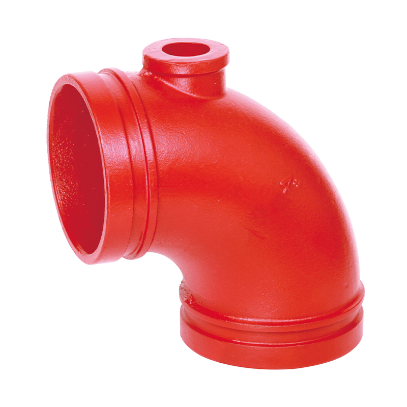 DI GROOVED FITTINGS-90°DRAIN ELBOW,FIG#ED