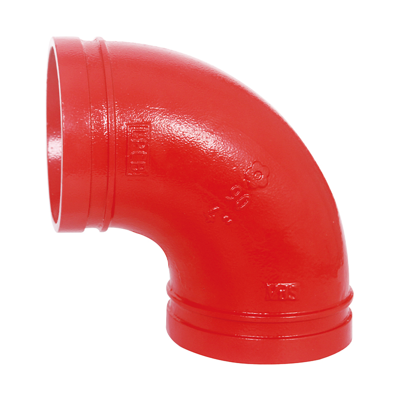DI GROOVED FITTINGS-90° ELBOW,FIG#E1