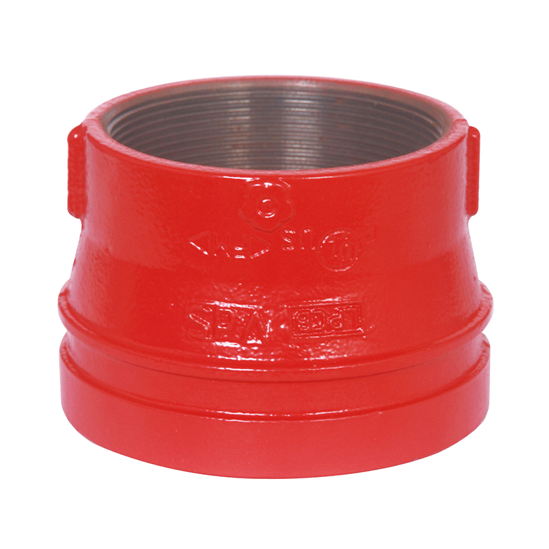 DI GROOVED FITTINGS-GROOVED CONCENTRIC REDUCER WITH FEMALE THREAD,FIG#RC1