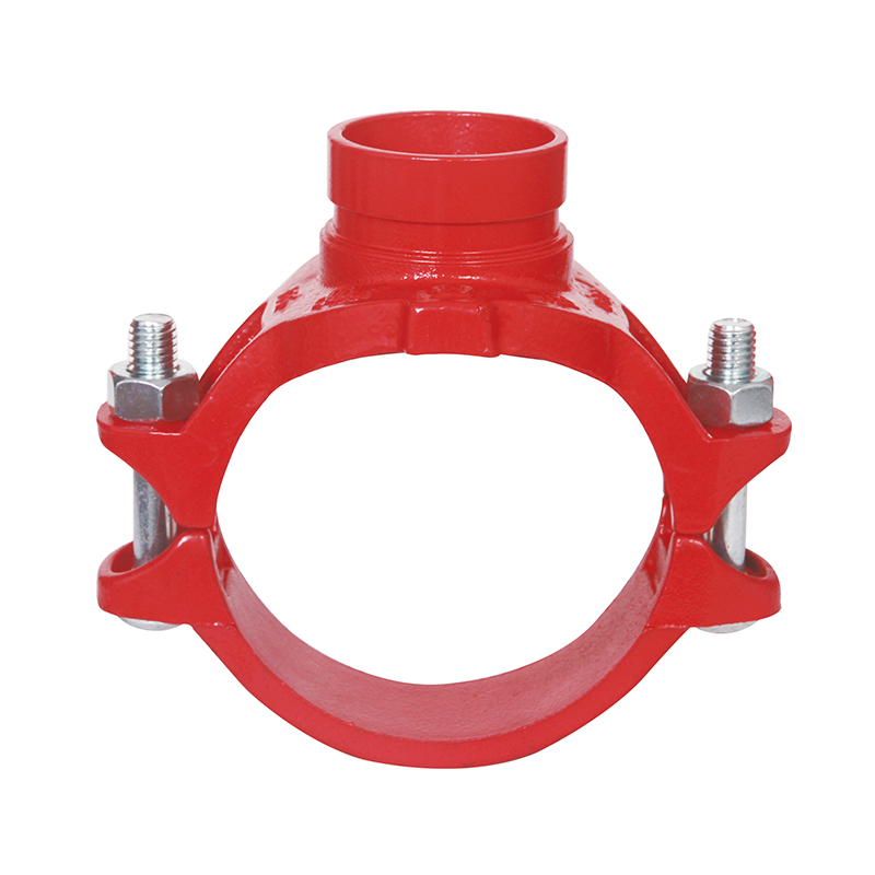 DI GROOVED MECHANICAL TEE-GROOVED OUTLET,FIG#MT2
