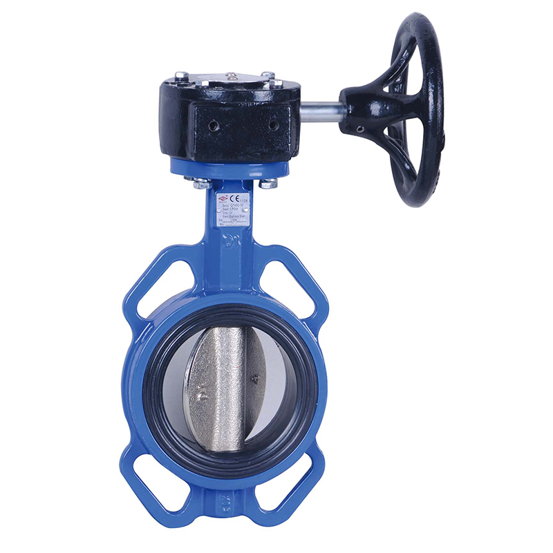 BS/DIN WAFER BUTTERFLY VALVE WITH GEARBOX FIG# D371X4