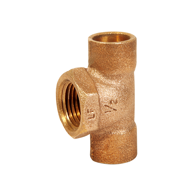 ANSI CAST BRONZE HEXAGONAL TEE, FIG# F130